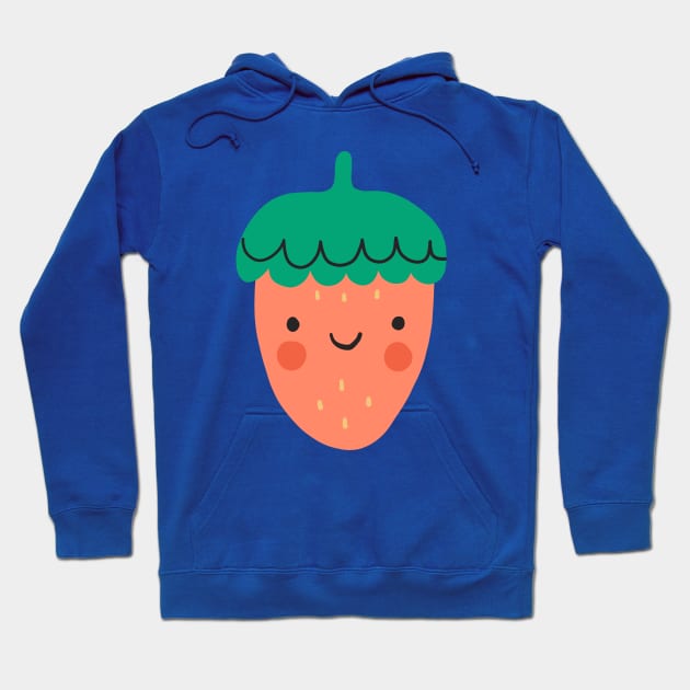 Strawberry Beret Hoodie by Rebelform